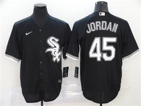 Men's Chicago White Sox 45 Michael Jordan Baseball Jersey | Etsy