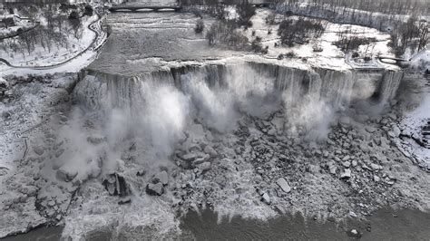 Incredible video, images show Buffalo, Niagara Falls frozen after winter storm | Fox News