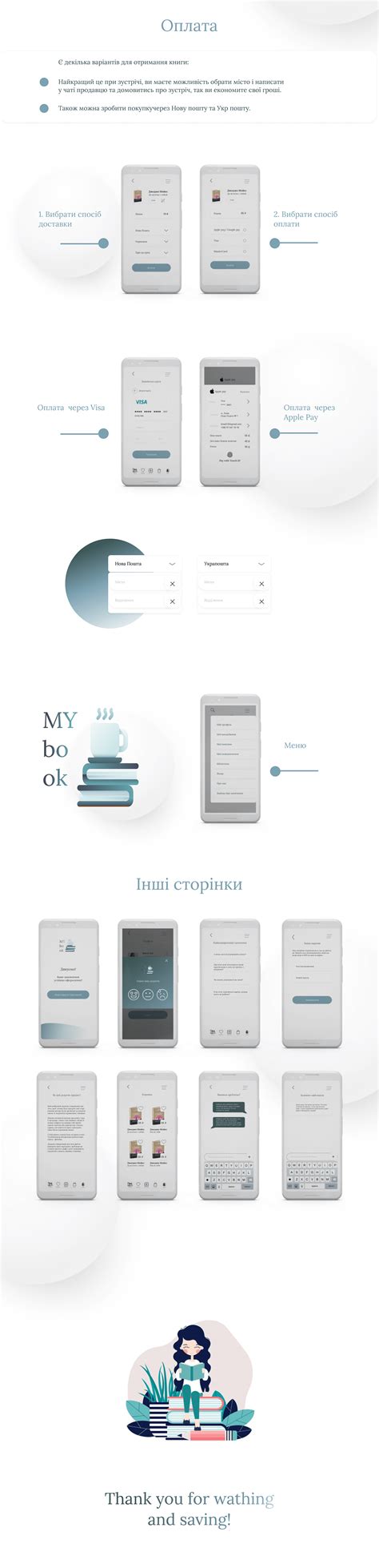 Book app on Behance