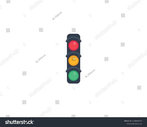 Traffic Light Vector Isolated Emoji Icon Stock Vector (Royalty Free) 2198840375 | Shutterstock