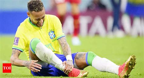 FIFA World Cup 2022: Neymar suffers ankle sprain in Brazil win ...