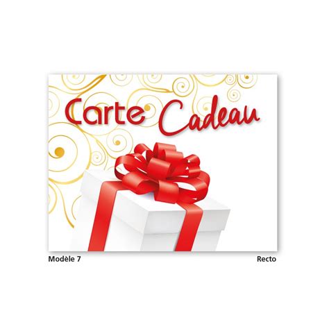 Carte Cadeau modèle 7 | Multipub | Commerçants - Artisans