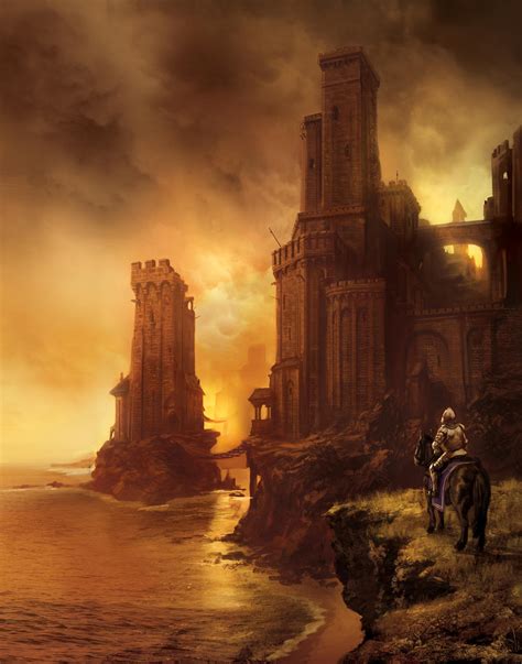 Greyjoy's castle, ASOIAF... by MarcSimonetti on DeviantArt