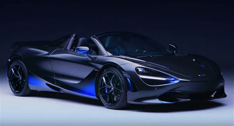 It Took McLaren 260 Hours To Make This Blue And Black Paint Scheme ...