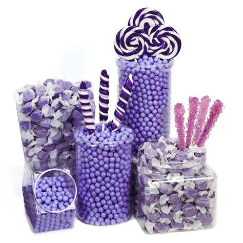 Purple Birthday Candy Buffet, 804986 | Purple candy buffet, Purple candy, Purple birthday