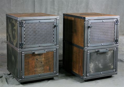 Small File Cabinet with Storage – Combine 9 | Industrial Furniture