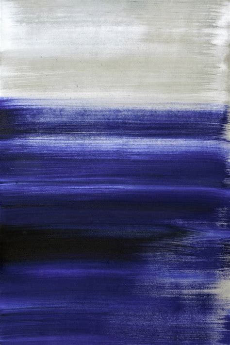 Blue Rain Painting by Yeachin Tsai | Saatchi Art