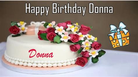 Happy Birthday Donna Images - Printable Template Calendar