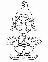 Happy Christmas Elf coloring Page  Download Print Or Color Online For sketch template