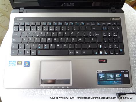 Portátiles de segunda mano con garantía: Asus A53S i5 Nvidia 15,6"