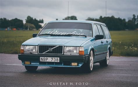 vehicle, Gustaf H, volvo 740, Sweden, Volvo, Swedish cars, numbers ...