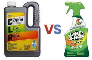 CLR vs Lime Away: Which Cleaner is More Effective? - VSearch