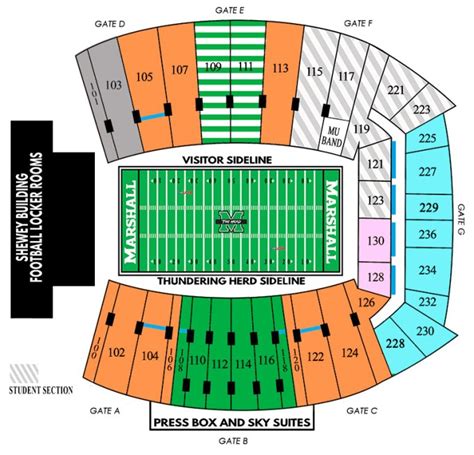 Carnie Smith Stadium Seating Chart - chartdevelopment