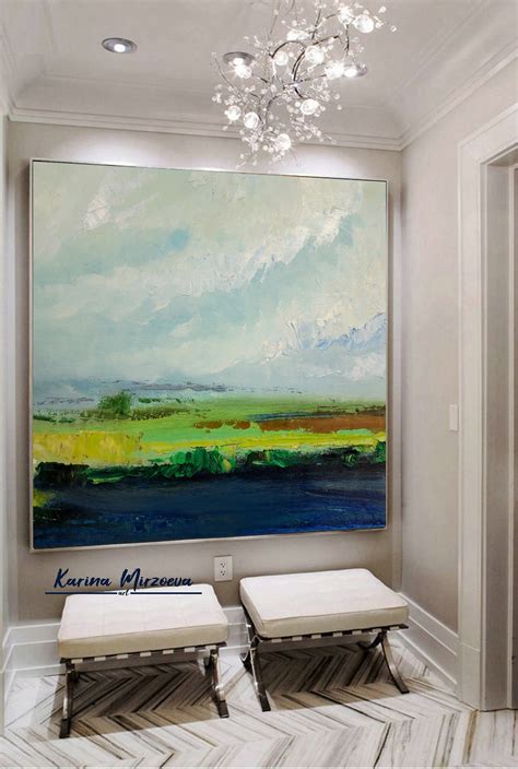 Oversized Wall Art Canvas Huge Artwork Original Landscape | Etsy