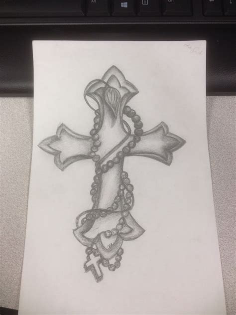 Cross pencil drawing | Cross drawing, Meaningful drawings, Christian ...