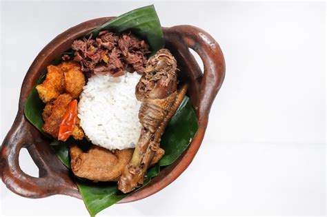 Premium Photo | Nasi Gudeg. A Signature and Legendary Dish from ...