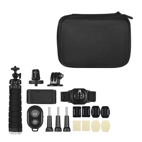 Andoer Outdoor Sports Action Camera Accessories Kit 18 in 1 for AKASO ...