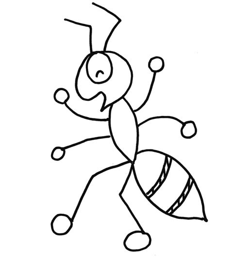 Cartoon Ant Drawing - ClipArt Best