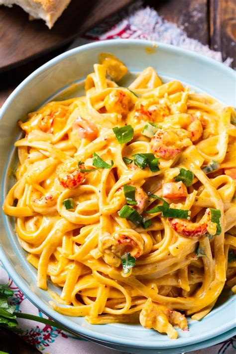 Crawfish Fettuccine - Spicy Southern Kitchen