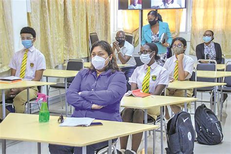 Smart Classroom opened at Queen’s College - Guyana Times