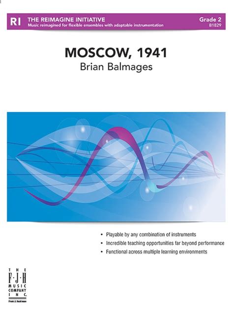 Moscow, 1941: Score: : Brian Balmages - Digital Sheet Music Download