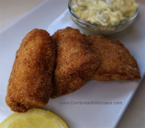 Fish Nuggets - Cornbread Millionaire