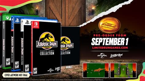 Jurassic Park Classic Games Collection details revealed