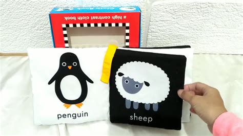 Hello Baby Animals a High Contrast Cloth Book - YouTube