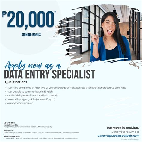 Data Entry Specialist Job Description - Key Duties And Responsibilities