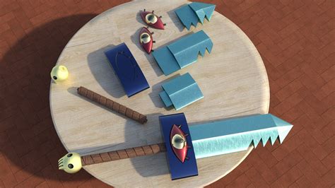 Jake s Sword 3D model 3D printable | CGTrader