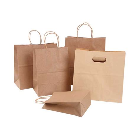 Bulk Brown Paper Bags with Handles - Custom Packaging | Boxes | Bags ...