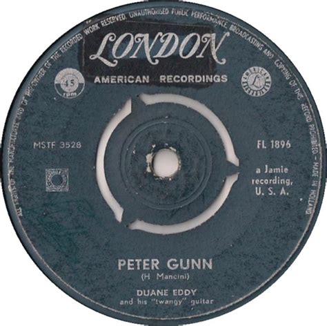 Duane Eddy – Peter Gunn (1959, Vinyl) - Discogs