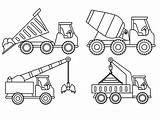 Construction Vehicles Coloring Coloring Pages sketch template