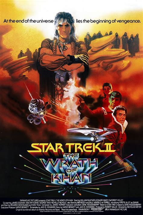 The Geeky Nerfherder: Movie Poster Art: Star Trek The Wrath Of Khan (1982)