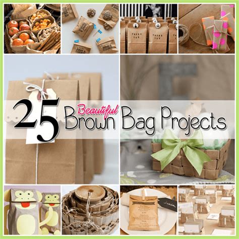 25 Creative & Fun Brown Bag Crafts | The Cottage Market