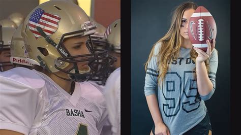 Great story begins for Becca Longo, the female football player at Adams ...