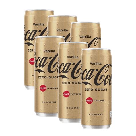 Coke Zero Sugar Vanilla 320ml Bundle of 6 - Boozy.ph Online Liquor Delivery