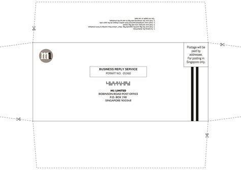 Envelope address template with company - viewfalas