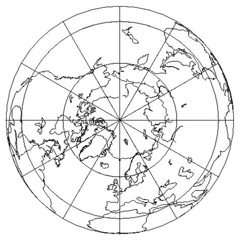 Azimuthal projections - Application Center