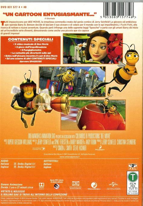 Bee Movie (New Linelook) | Bee movie, Dvd, Bee