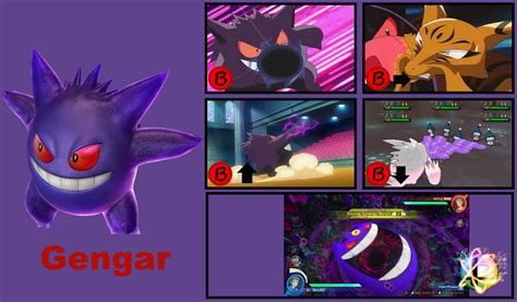 SSB Moveset - Gengar by Saturn-Domo on DeviantArt