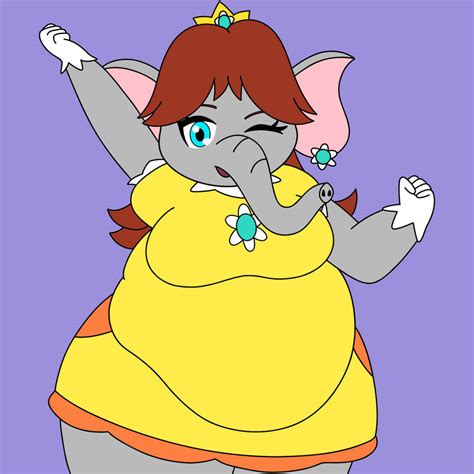 Elephant Daisy by Plumpsuki on DeviantArt