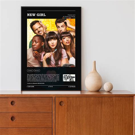 New Girl Tv Show Poster / New Girl Poster / Tv Show Print / Tv - Etsy