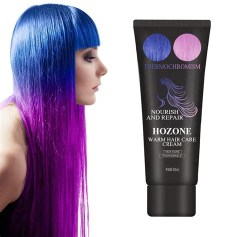 Color Changing Hair Dye Thermochromic Color Changing Wonder Dyes Hair Dyes Multicolor Hair ...