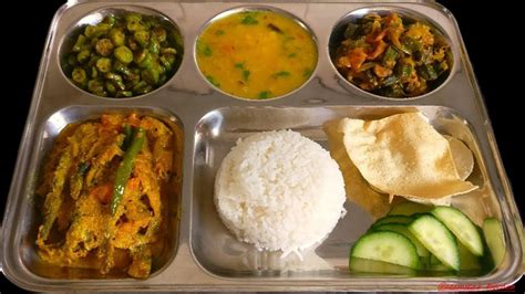 Indian Lunch Thali Recipes |Quick Thali Recipe Idea |Lunch Daily Use ...