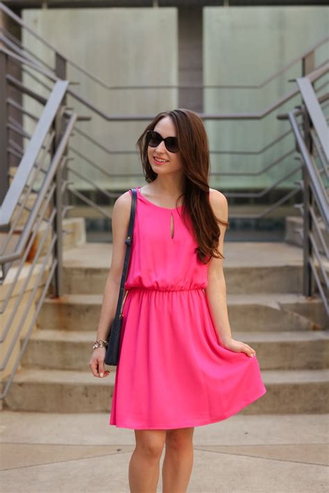 Bright Pink Dress | Caralina Style