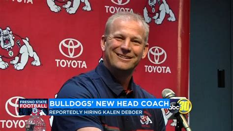 Kalen DeBoer hired as the newest head football coach at Fresno State ...