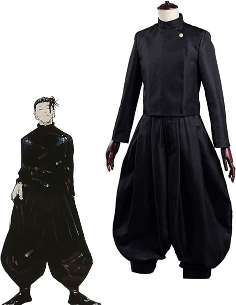 Buy Jujutsu Kaisen Geto Suguru Cosplay Costume Anime School Uniforms for man male Girl Pleated ...