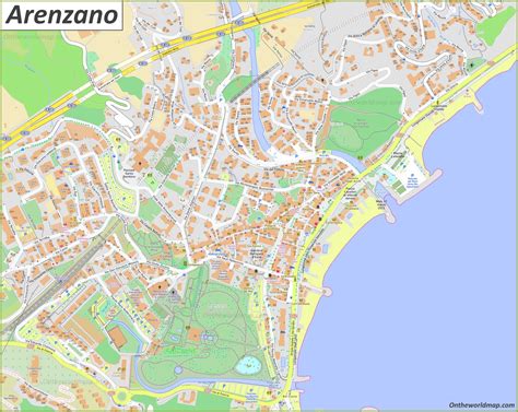 Arenzano Maps | Italy | Maps of Arenzano