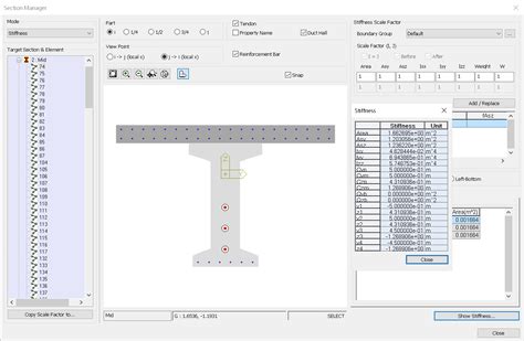 Design with Prestress Tendon Profile in midas Civil